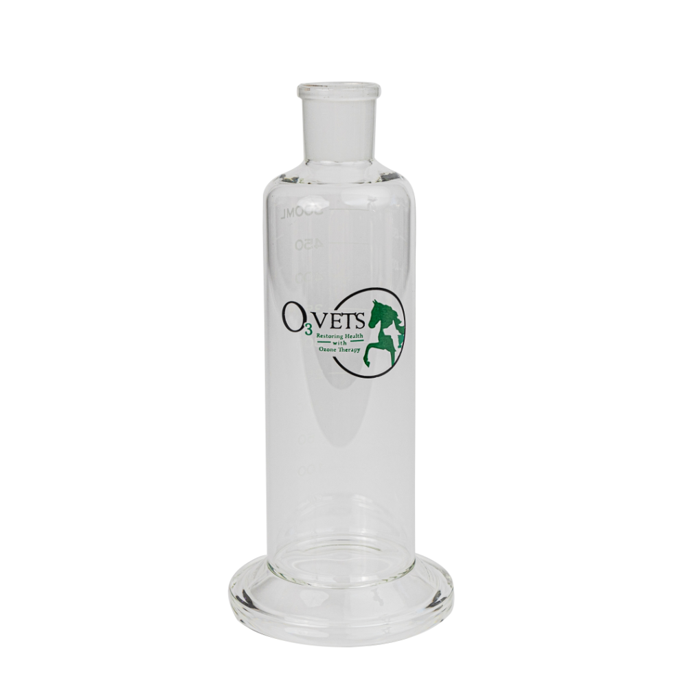 68 - 500ml Bubbler flask on a white background