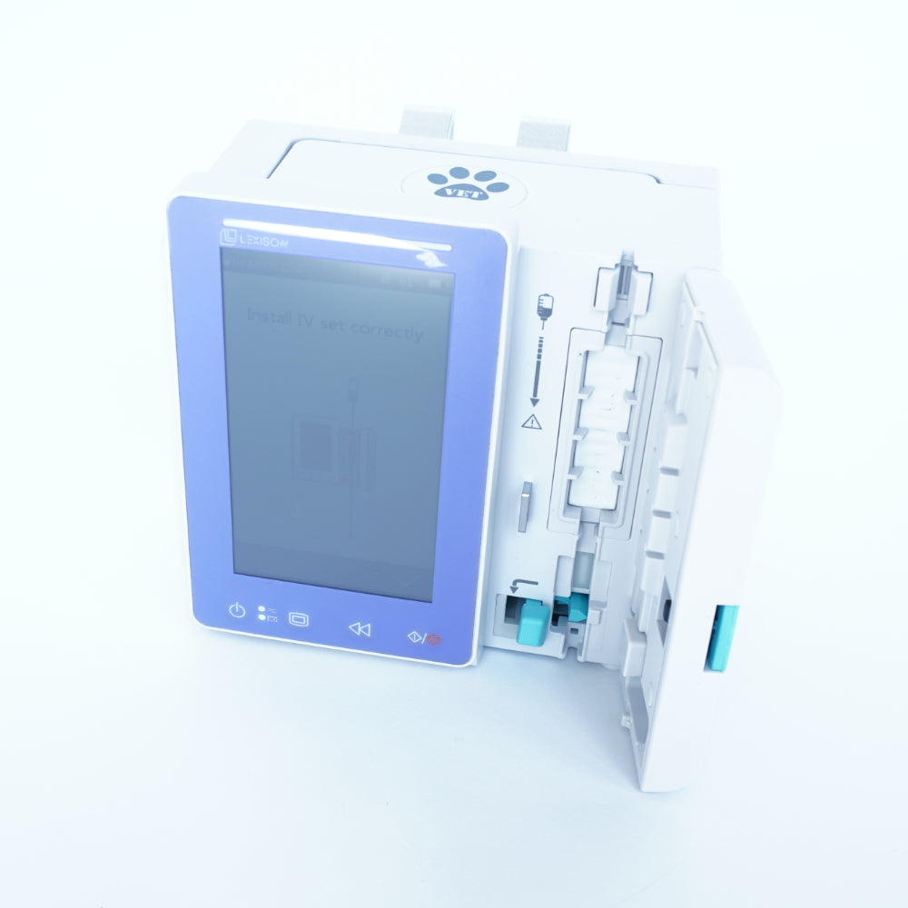 Vet Infusion Pump - Open, White Background