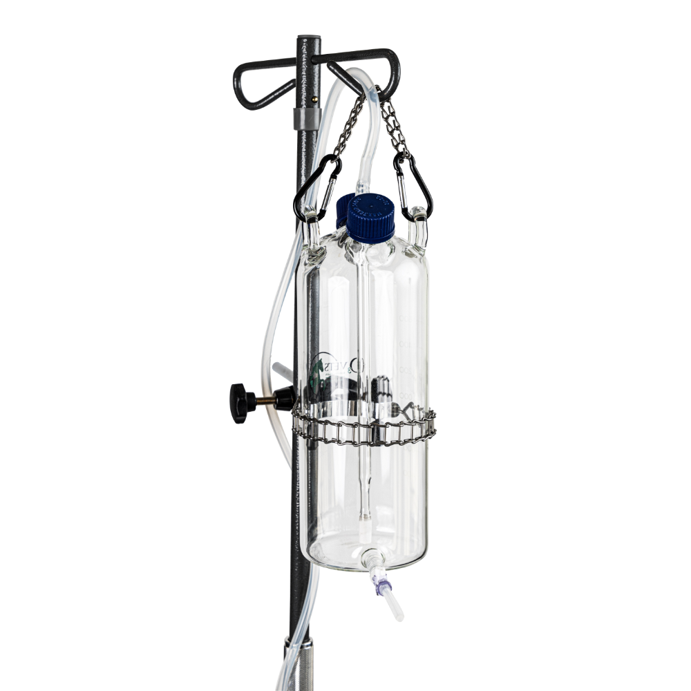 116 - Cart with hanging vet bubbler