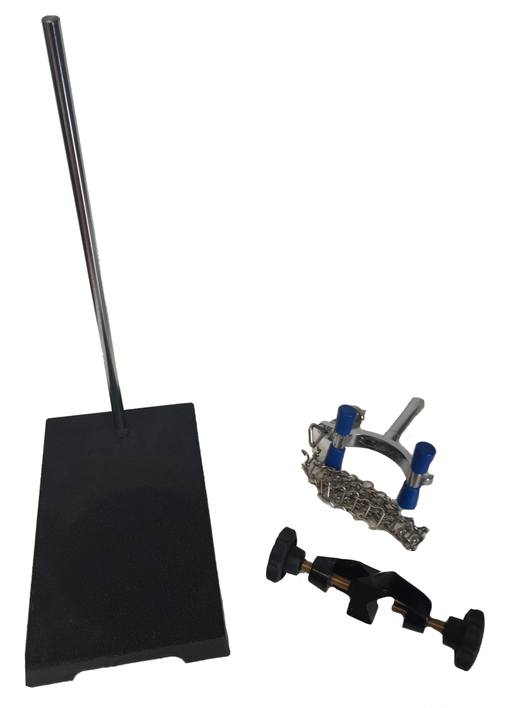 Bubbler Stand Parts on a white background