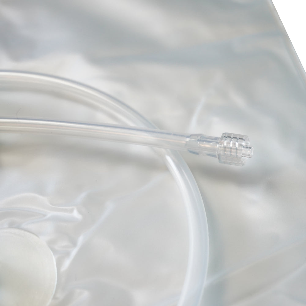 Limb Bag with a close up on the luerlock connection