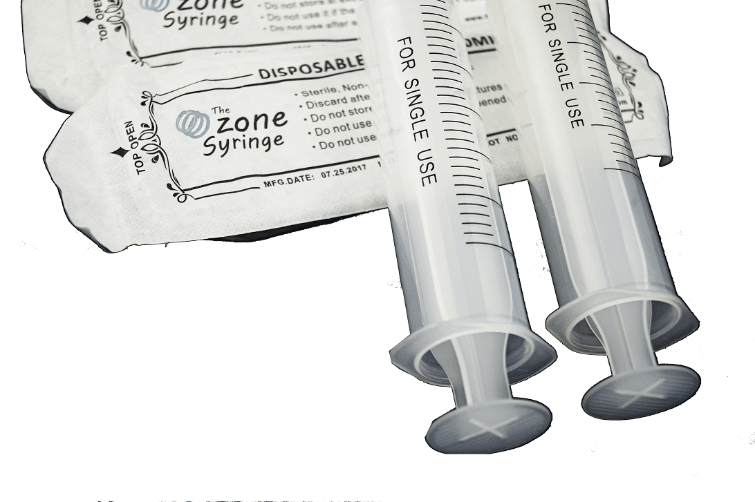 The Ozone Syringe on a white background